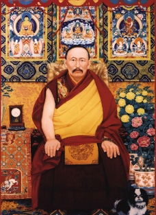 九世班禅西藏日喀则九世班禅宗教扎什伦布寺信仰活佛喇嘛18图片