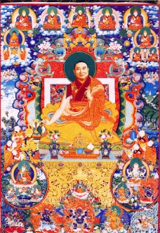 宗教信仰十世班禅西藏日喀则十世班禅宗教扎什伦布寺信仰6图片