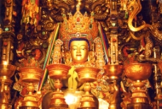 佛塔西藏日喀则班禅宗教扎什伦布寺信仰活佛喇嘛17图片