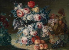 油画 景物 花卉图片