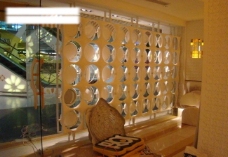 现代化酒店橱窗装饰图片