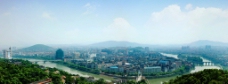 醴陵全景图片
