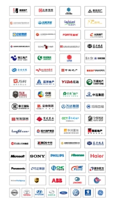 中国各地中国各大地产企业LOGO图片
