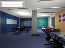 3D设计3d会议室设计