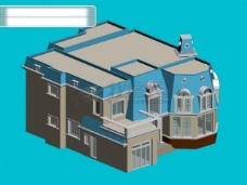 3D设计3d别墅设计