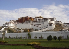 中国西藏布达拉宫西藏拉萨中国宫堡式建筑群藏族古建筑艺术图片
