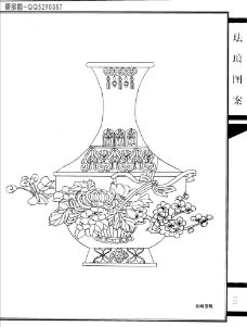 工艺美术白描图《珐琅图案》19图片