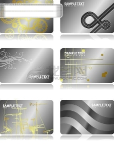 PSD卡片名片模板金属卡片名片模板
